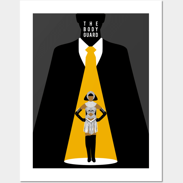 The Bodyguard Wall Art by StudioInfinito